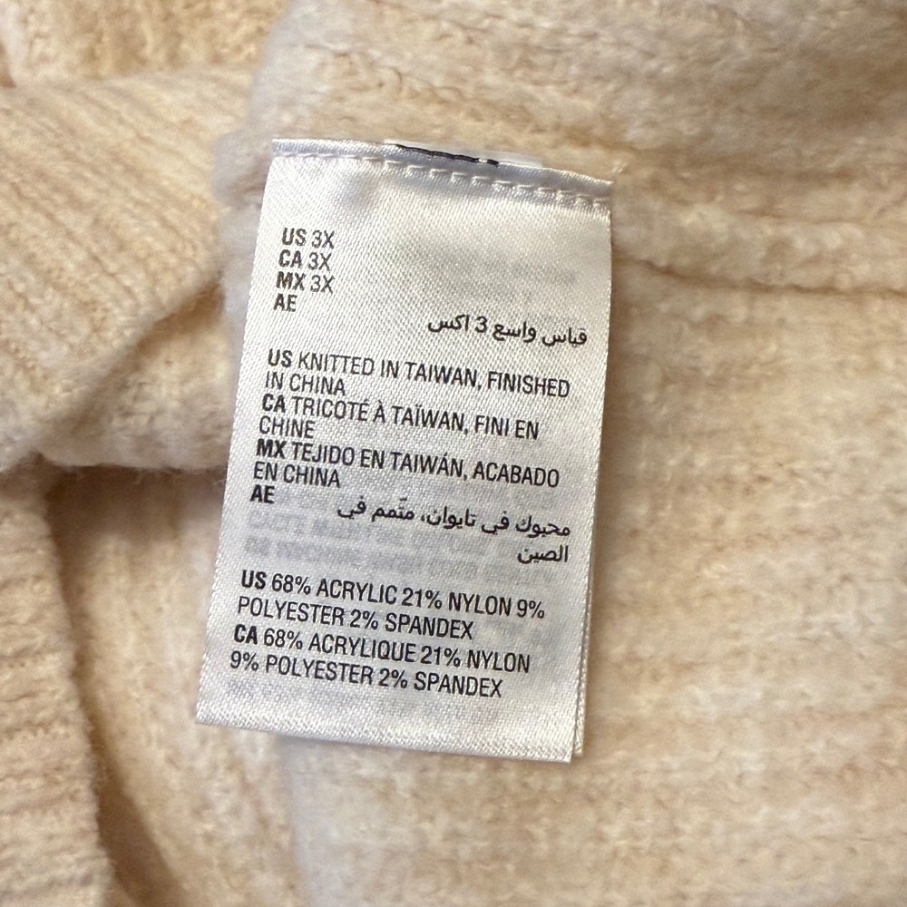 Style‎ & Co Women's 3X Pebble Heather Cowl Neck Knit Pullover Sweater - Picture 6 of 6